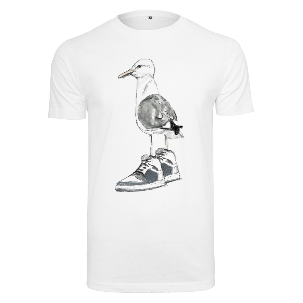 Mister Tee - Seagull Sneakers Tshirt Homme - Blanc